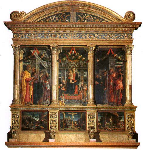 Andrea Mantegna San Zeno Altarpiece,